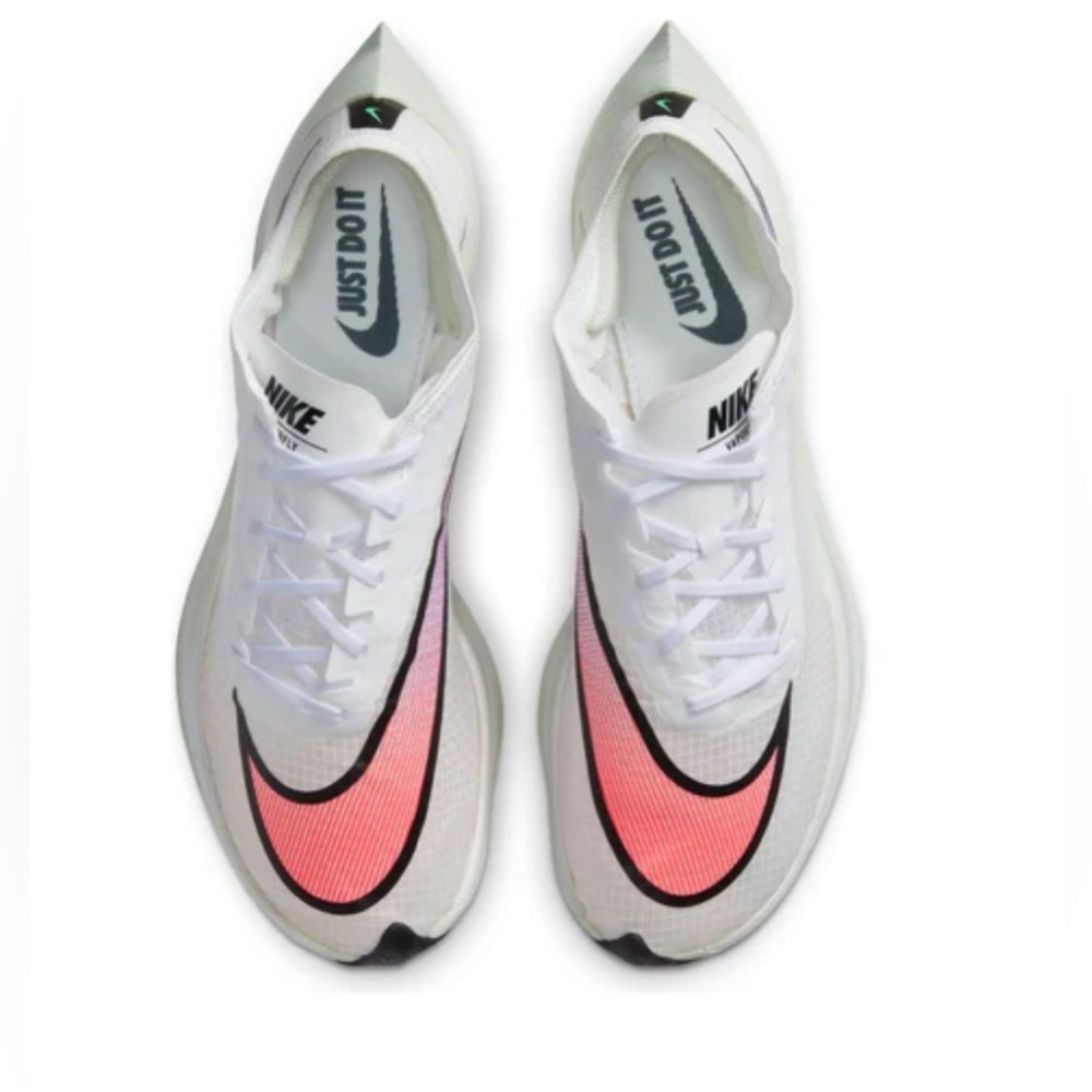 Nike White and Pink Athletic Shoes